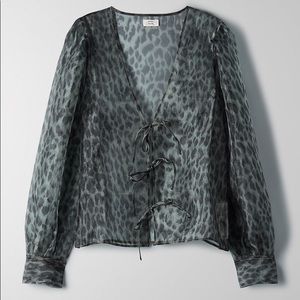 Aritzia Little Moon Celestial Blouse BNWT
